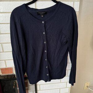Banana Republic Classic Cardigan - Navy - S